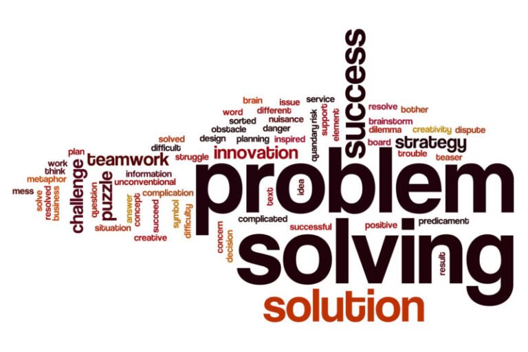 Problem Solving Word Cloud